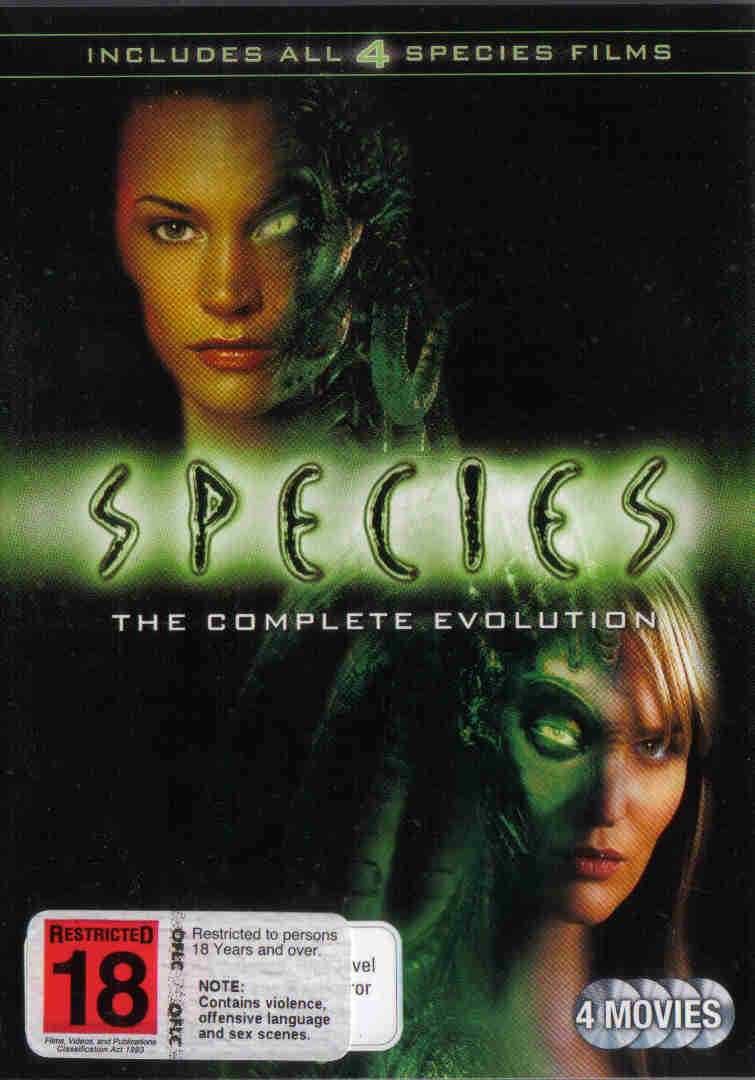 Species - The Complete Evolution 4 Disc Set