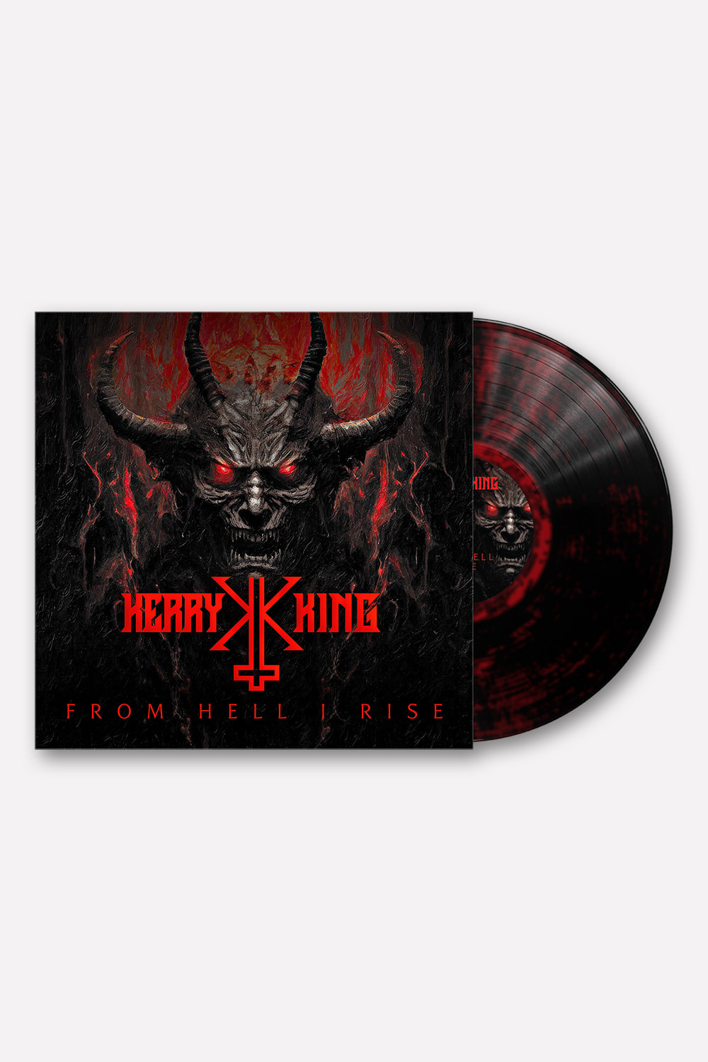 Kerry King - From Hell I Rise. BLACK/DARK RED MARBLED VINYL 