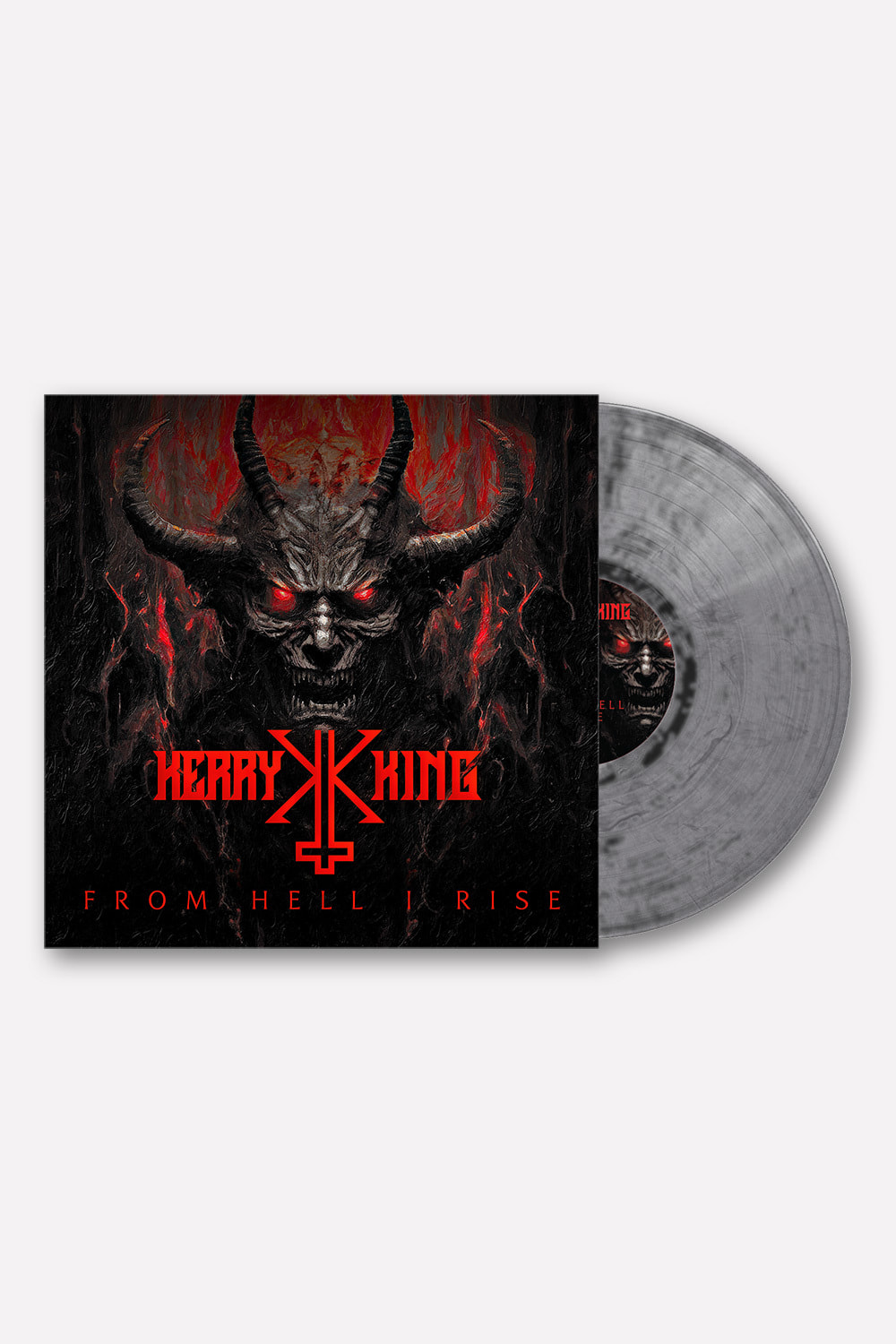 Kerry King - From Hell I Rise. SILVER/BLACK MARBLED VINYL 