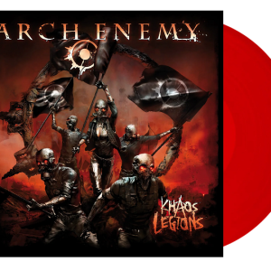 Arch Enemy - Khaos Legions. LTD ED. Red LP - only 300 worldwide!