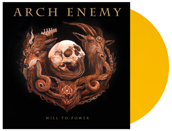 Arch Enemy - Will to Power. Ltd Ed. Yellow LP