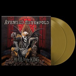 AVENGED SEVENFOLD - HAIL TO THE KING 10TH ANNIVERSARY GOLD VINYL 2LP
