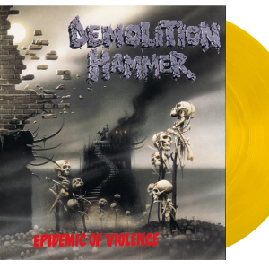 Demolition Hammer - Epidemic of Violence. LTD ED. Yellow LP.