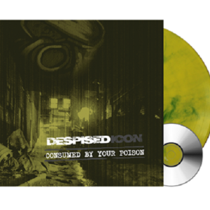 Despised Icon - Consumed by your Poison. Yellow/Blue marbled LP/CD. Only 400 worldwide!
