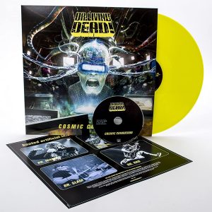 Dr. Living Dead! - Cosmic Conqueror. Ltd Ed. 180gm Yellow vinyl + CD.