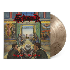 EXHORDER - Slaughter In The Vatican. Crystal Clear/Black Marbled. Only 1500 worldwide!