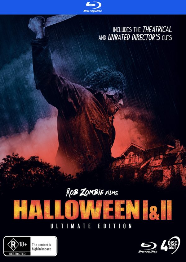 Rob Zombie's Halloween 1 & 2 Ultimate Edition - Blu Ray (4 Discs).