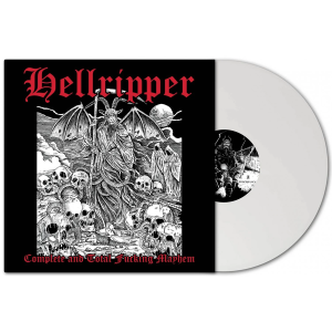 Hellripper - Complete & Total Fucking Mayhem. White Vinyl