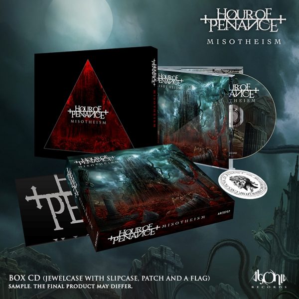 Hour of Penance - Misotheism. CD Box Set. Only 500 worldwide!