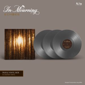 In Mourning - 'Echoes' Ltd Ed Silver 3LP.