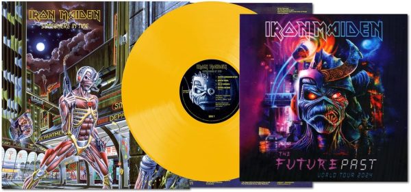 Iron Maiden - SOMEWHERE IN TIME  Ltd Yellow Coloured 180g Vinyl