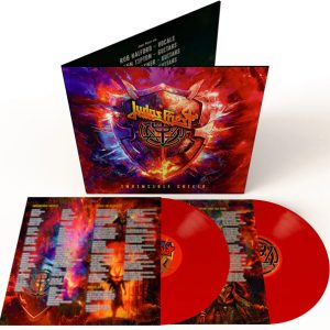 JUDAS PRIEST - INVINCIBLE SHIELD. LTD ED. RED 2LP