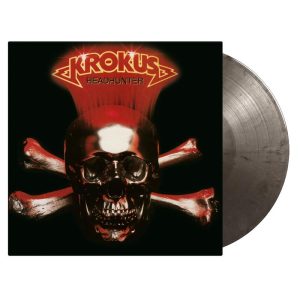KROKUS - HEADHUNTER 40TH ANNIVERSARY EDITION (SLIVER/BLACK MARBLED) COLOURED (numbered) VINYL