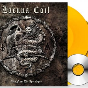 Lacuna Coil - Live from the Apocalypse. Ltd Ed. Yellow 2LP/DVD. Only 300 worldwide