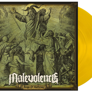 Malevolence - Reign of Suffering. Ltd Ed. Yellow LP (only 300 worldwide!)