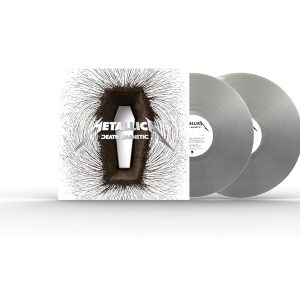 METALLICA - DEATH MAGNETIC LTD EDITION VINYL SILVER 2LP