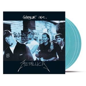 METALLICA - GARAGE INC. Fade to Blue Coloured 3LP