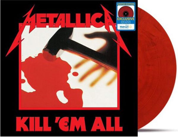 METALLICA - KILL 'EM ALL LIMITED RED VINYL