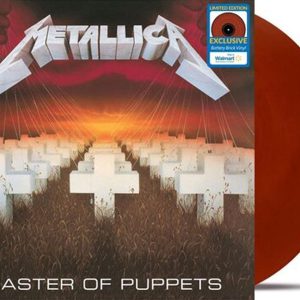 Metallica - Master of Puppets. Ltd Ed. Battery Brick coloured LP.