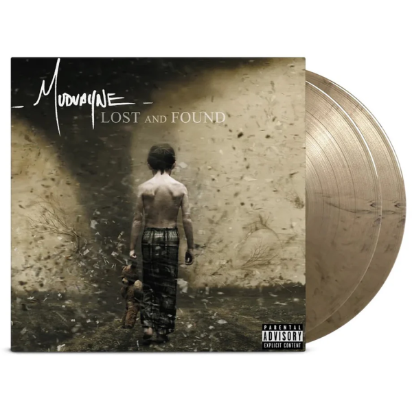 MUDVAYNE - LOST AND FOUND. Numbered COLOURED VINYL BLACK/GOLD MARBLED LTD 2LP