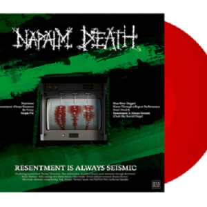 Napalm Death - Resentment is always Seismic. Ltd Ed. Red 180gm vinyl. Only 1500 worldwide!