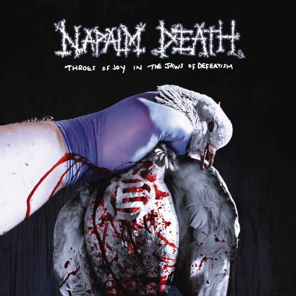 Napalm Death - Throes of Joy in the Jaws of Defeatism. 180gm LP & Poster