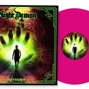 Night Demon - 'Outsider' Ltd Ed. Magenta (only 500 worldwide)