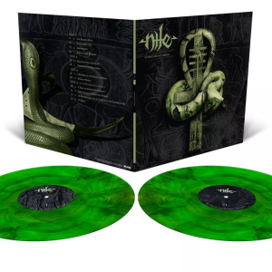 Nile - In Their Darkened Shrines. Custom Galaxy Merge 2LP
