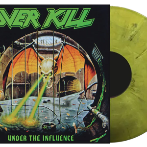 OVERKILL - UNDER THE INFLUENCE LIMITED (YELLOW/BLACK MARBLED) VINYL