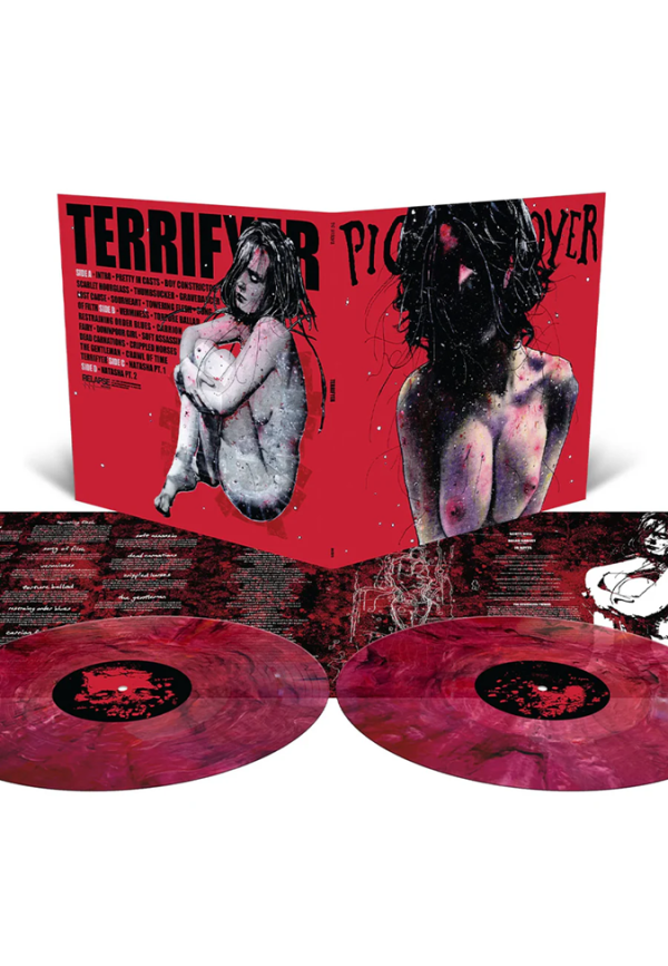 PIG DESTROYER - Terrifyer (Deluxe 20th Anniversary Reissue). Custom Marble 2LP