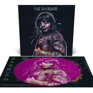 PIG DESTROYER - Painter of Dead Girls. Neon Violet coloured LP