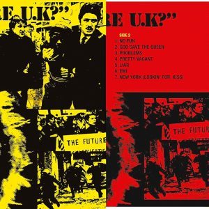 SEX PISTOLS - NO FUTURE UK (YELLOW/BLACK) VINYL