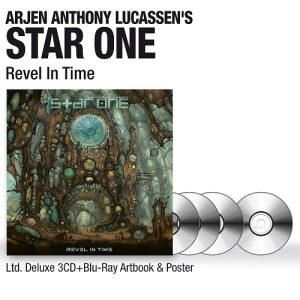 Arjen Anthony Lucassen's Star One - Revel in Time. 3CD/BLURAY Artbook.