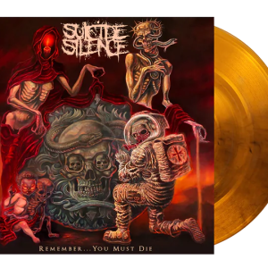 Suicide Silence - 'Remember...You Must Die'. Ltd Ed. 180gm Orange/Black Marbled LTD Ed. LP