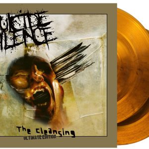 Suicide Silence - The Cleansing. Ltd Ultimate Edition gatefold orange/black marbled 2LP with poster.