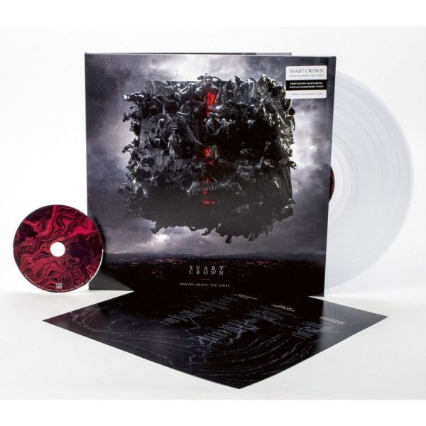 Svart Crown - Wolves Among the Ashes. Ltd Ed. Gatefold 180gram Clear vinyl LP & CD