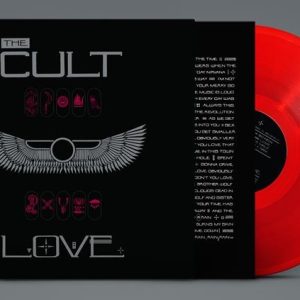 THE CULT - LOVE. LTD ED RED LP