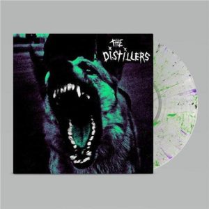 The Distillers - THE DISTILLERS 20TH ANNIVERSARY EDITION LTD LP CLEAR GREEN, PURPLE AND BLACK.