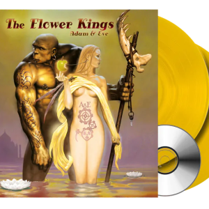 The Flower Kings - 'Adam & Eve' Ltd Ed. 180gm Gatefold Yellow 2LP/CD.