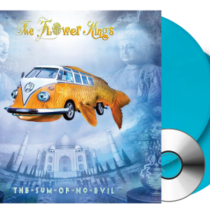 The Flower Kings - The Sum of no Evil. LTD ED. Blue 2LP/CD.