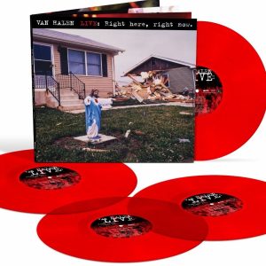 Van Halen - 'Live: Right Here, Right Now' 30th Anniversary Red vinyl 4LP.