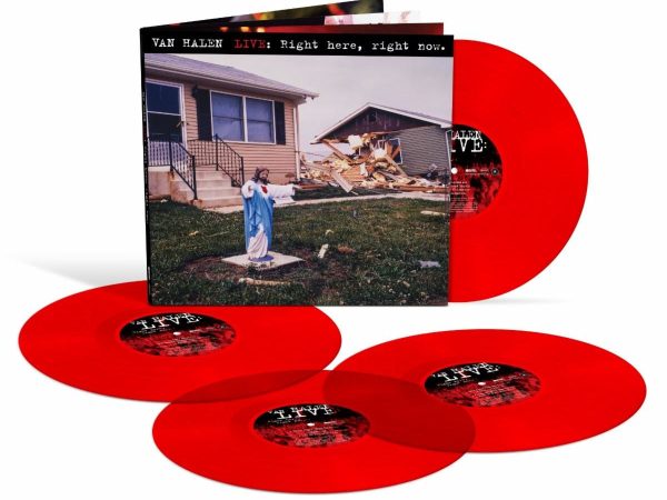 Van Halen - 'Live: Right Here, Right Now' 30th Anniversary Red vinyl 4LP.
