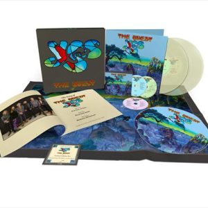 YES - The Quest. Deluxe Ltd Ed. Glow in the dark 2LP/2CD/Blu-ray box-set