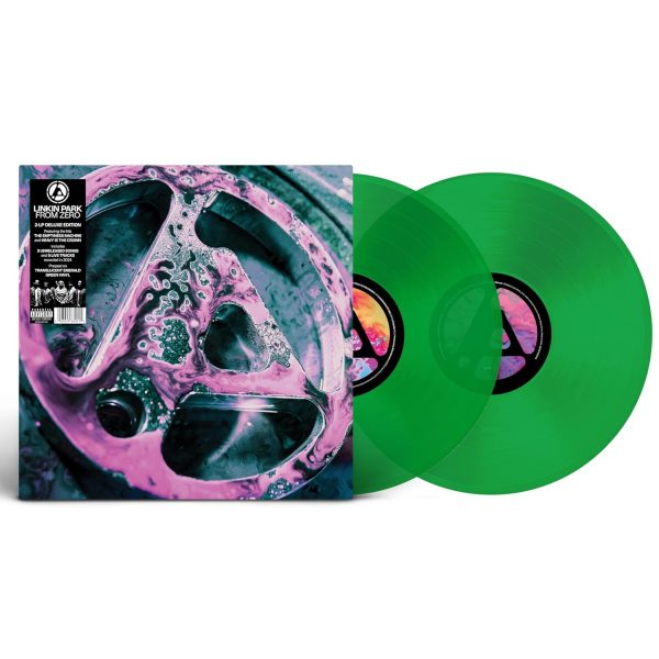 LINKIN PARK - FROM ZERO (DELUXE EDITION) GREEN 2LP
