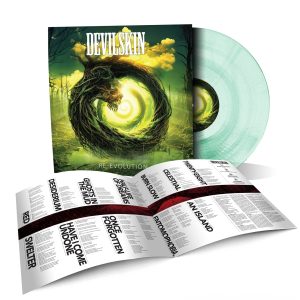 Devilskin - Re-Evolution. Coke Bottle Green LP