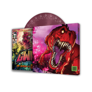 GWAR - The Return Of Gor Gor (semi-transparent Purple) LP including comic.