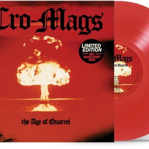 CRO-MAGS - The Age of Quarrel (Ruby Red Translucent) LP