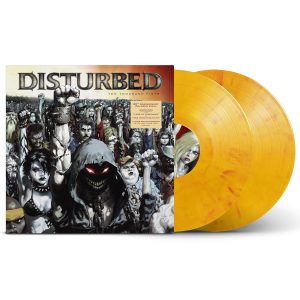 DISTURBED - TEN THOUSAND FISTS (20TH ANNIVERSARY EDITION) LTD YELLOW FLAME VINYL LTD 2LP
