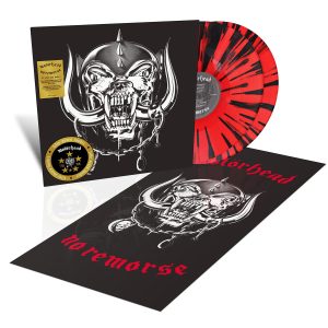 MOTÖRHEAD - NO REMORSE 50TH ANNIVERSARY LTD RED/BLACK SPLATTER VINYL 2LP